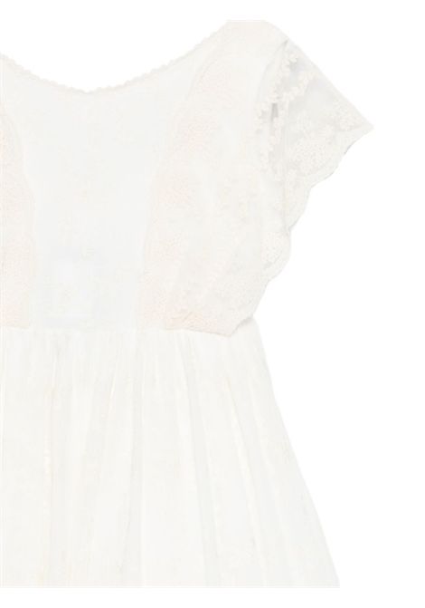 Abito con dettagli in pizzo AMAYA KIDS | 637033MC0012 CRUDO